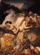 Caesar van Everdingen Four Muses and Pegasus on Parnassus France oil painting artist